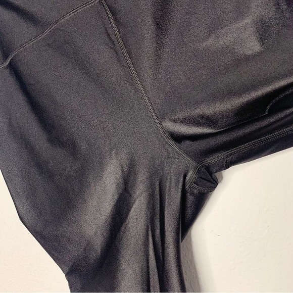 Noli Athletic Brazilian Lycra Fabric Liquid Legging in Black Gloss Size XXL $98 - Picture 6 of 7